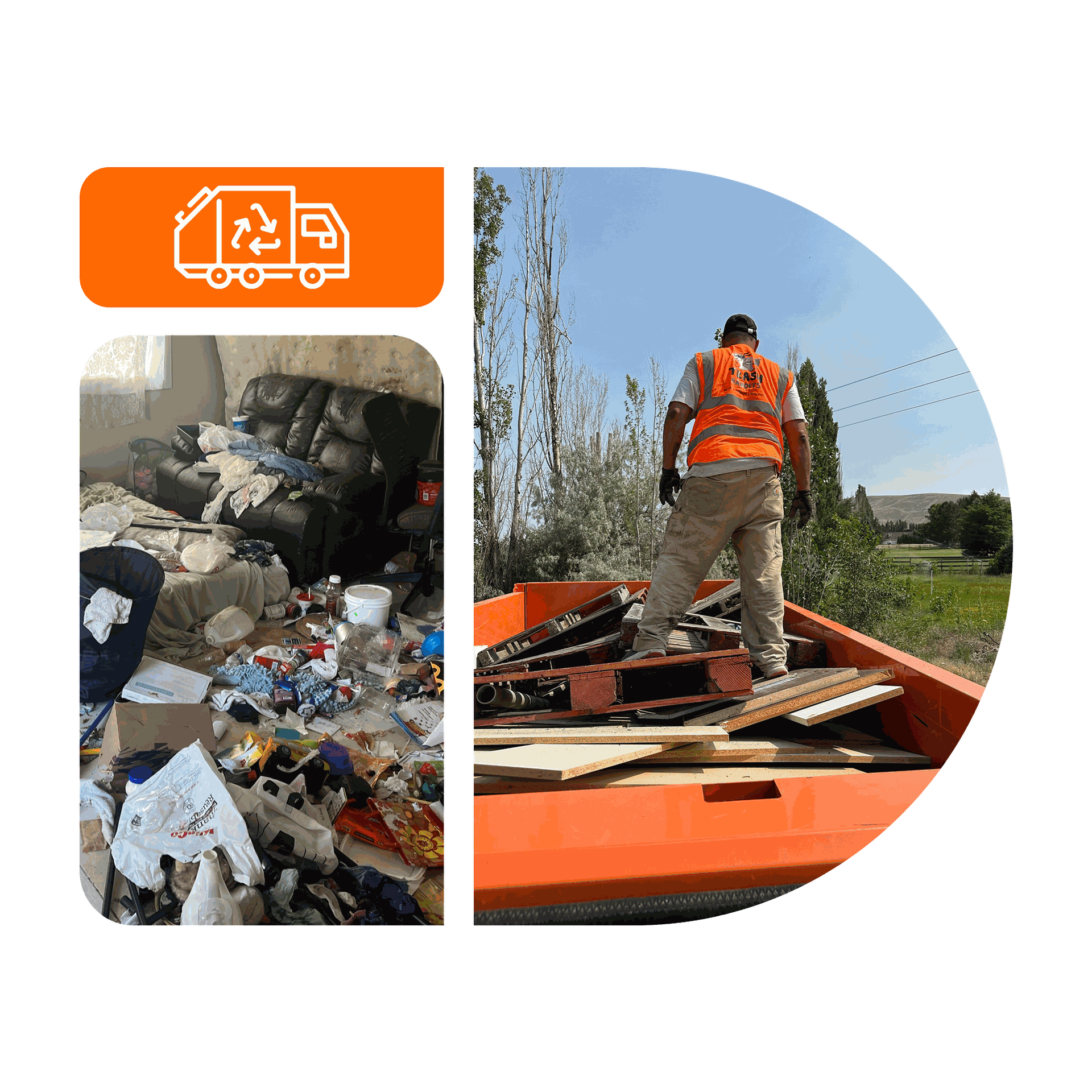 Trash Bandits - Junk Hauling and Trash Removal “WE LIKE OUR CLIENTS A LITTLE TRASHY” — photo 3